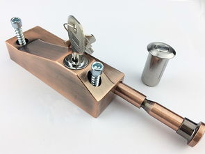 機(jī)械門鎖直銷 優(yōu)質(zhì)旋轉(zhuǎn)門插銷鎖，五金產(chǎn)品批量供應(yīng)